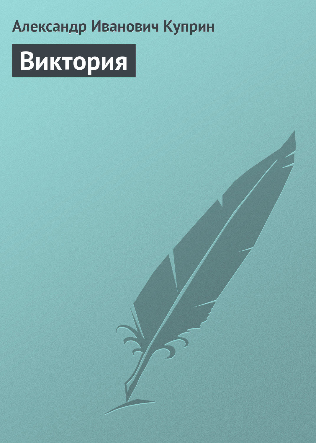 Обложка книги «Виктория»
