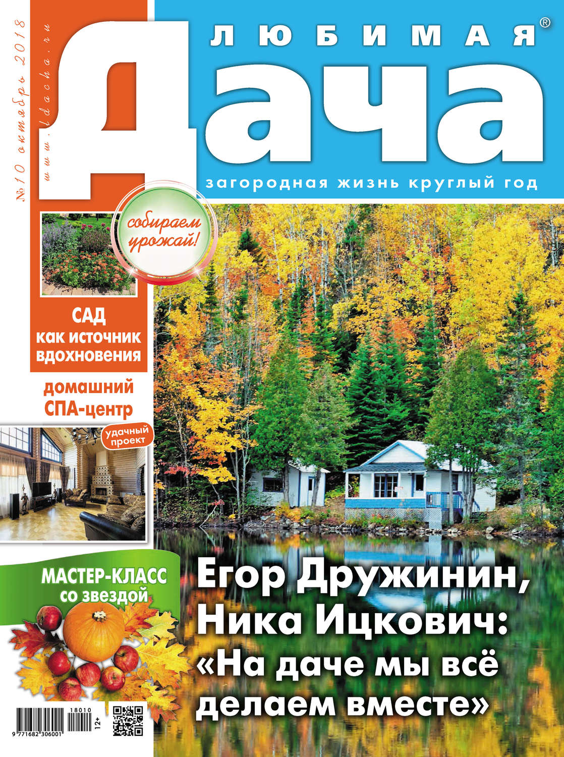 Обложка книги «Любимая дача №10/2018»