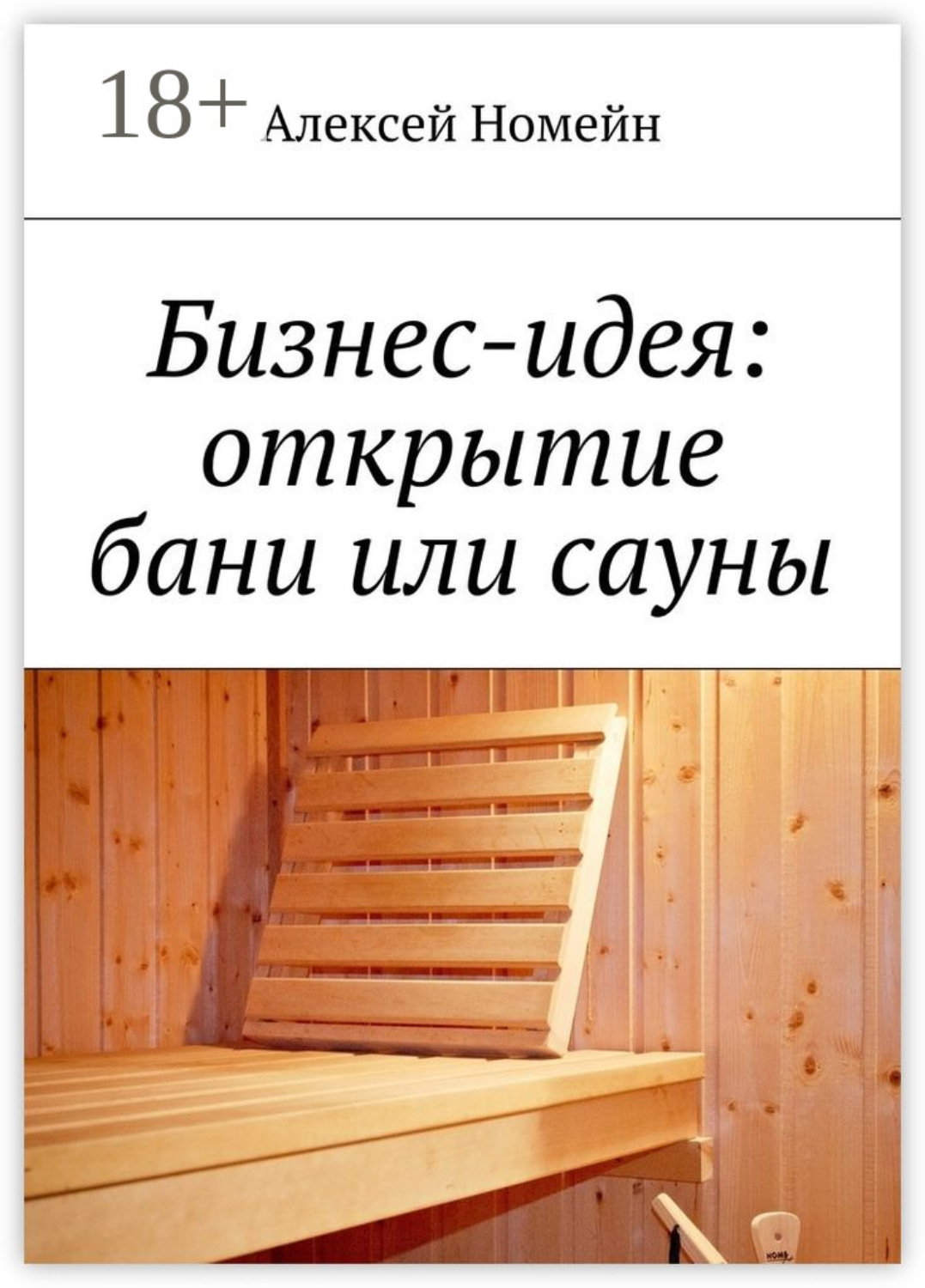 Обложка книги «Бизнес-идея: открытие бани или сауны»