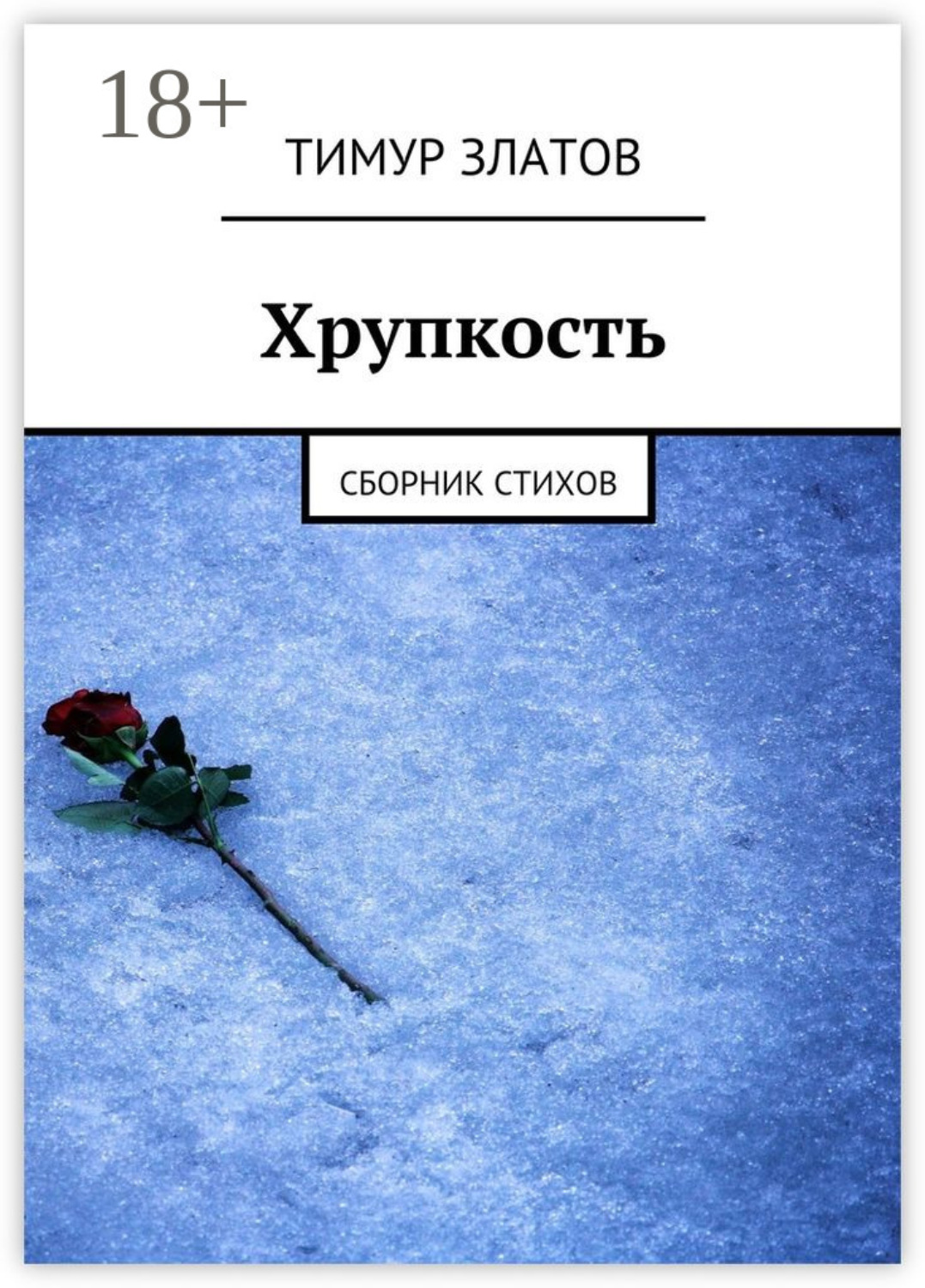 Обложка книги «Хрупкость. Сборник стихов»