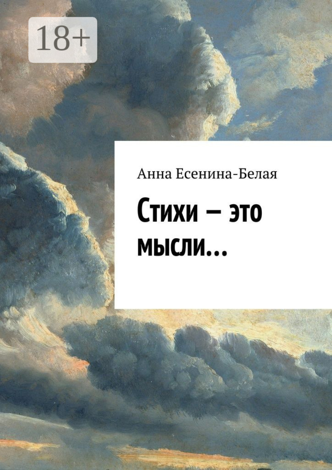 Обложка книги «Стихи – это мысли…»