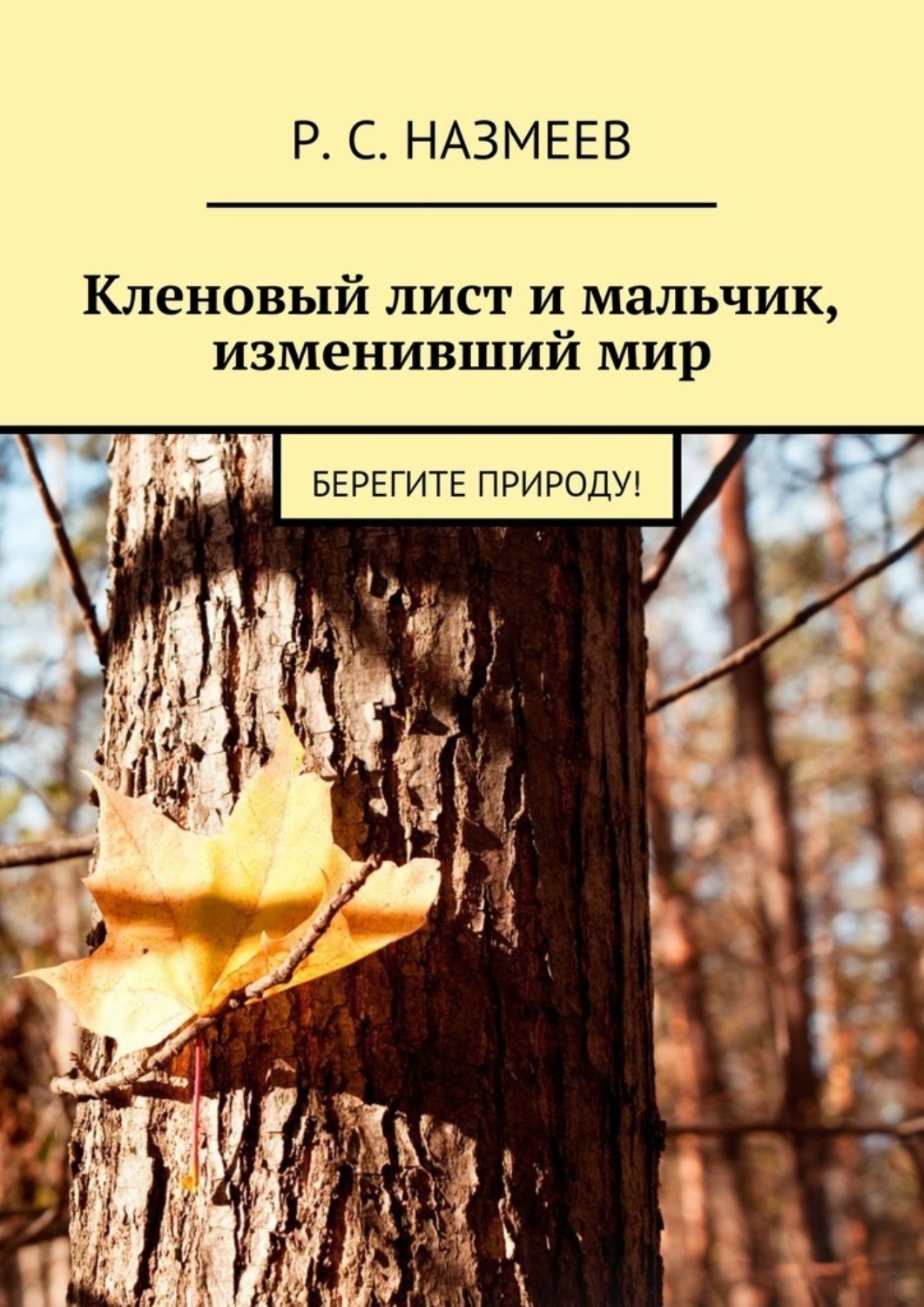 Обложка книги «Кленовый лист и мальчик, изменивший мир. Берегите природу!»