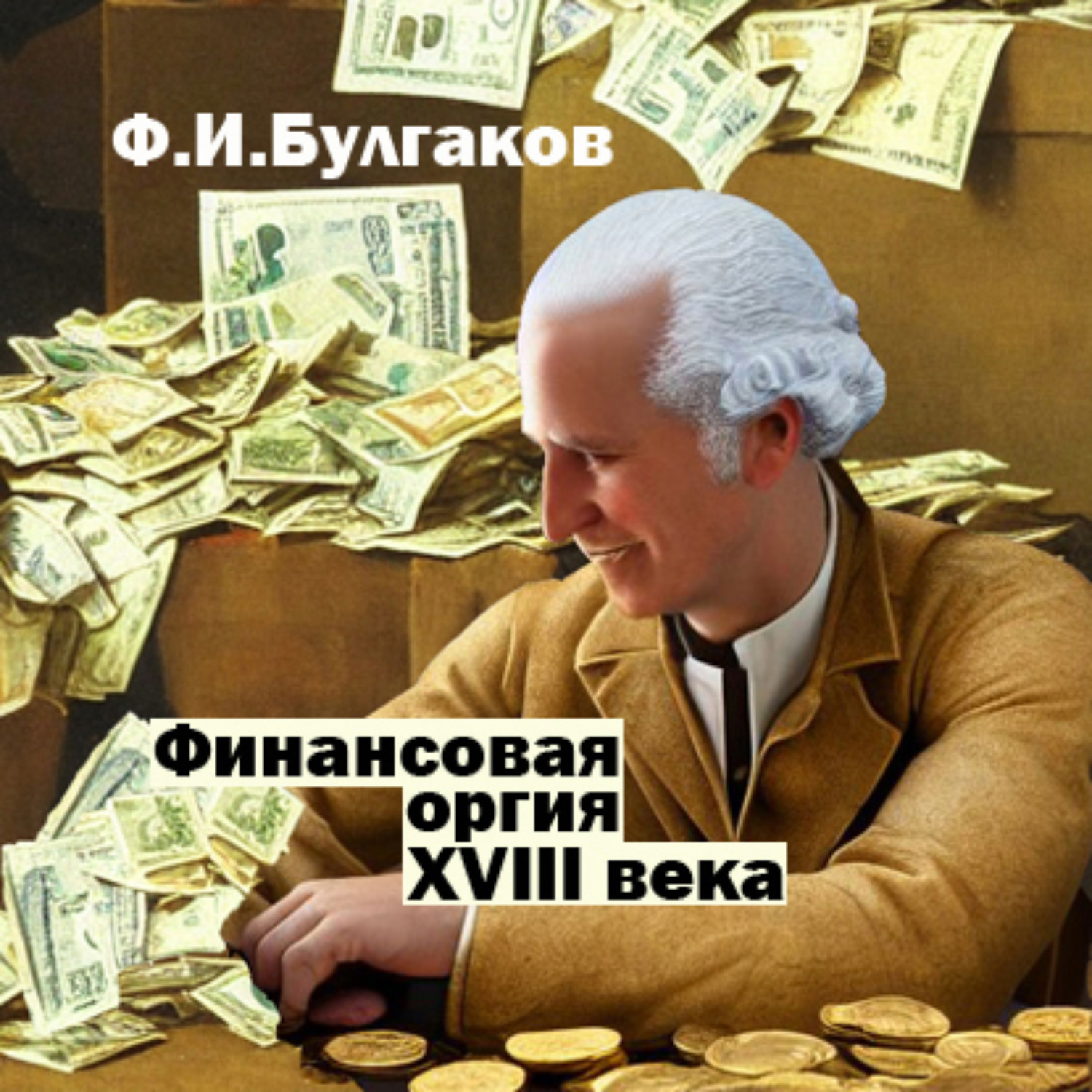Обложка книги «Финансовая оргия XVIII века»