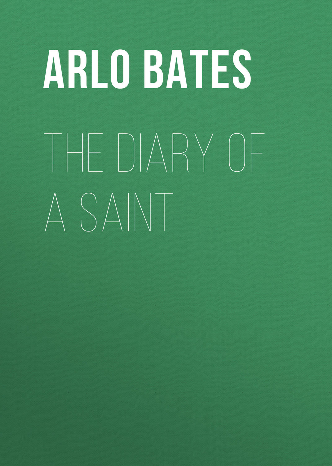 Обложка книги «The Diary of a Saint»