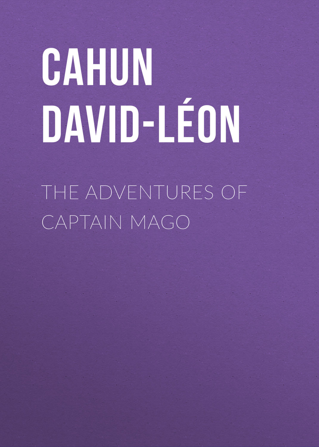 Обложка книги «The Adventures of Captain Mago»