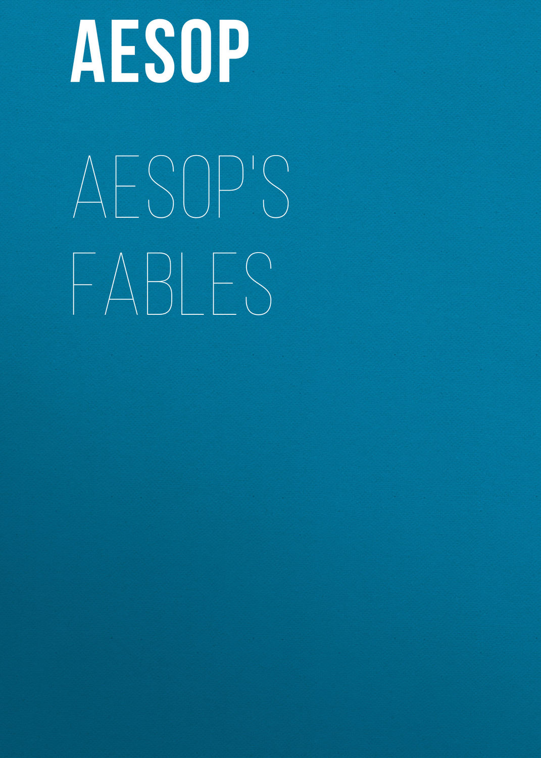 Обложка книги «Aesop's Fables»