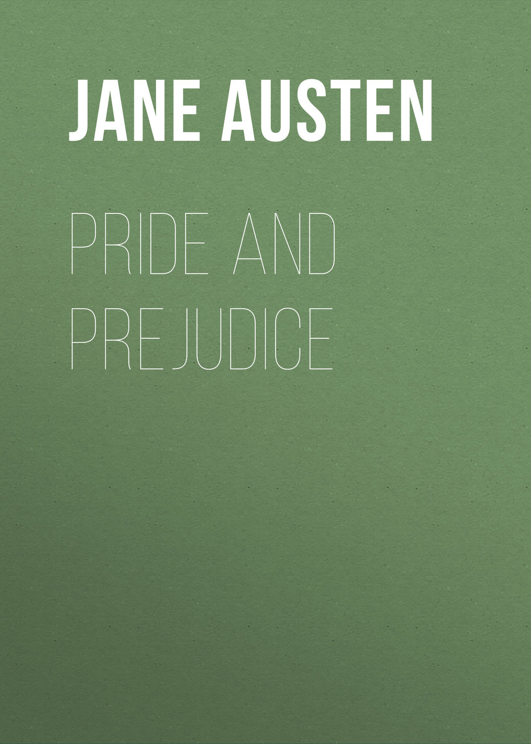 Обложка книги «Pride and Prejudice»