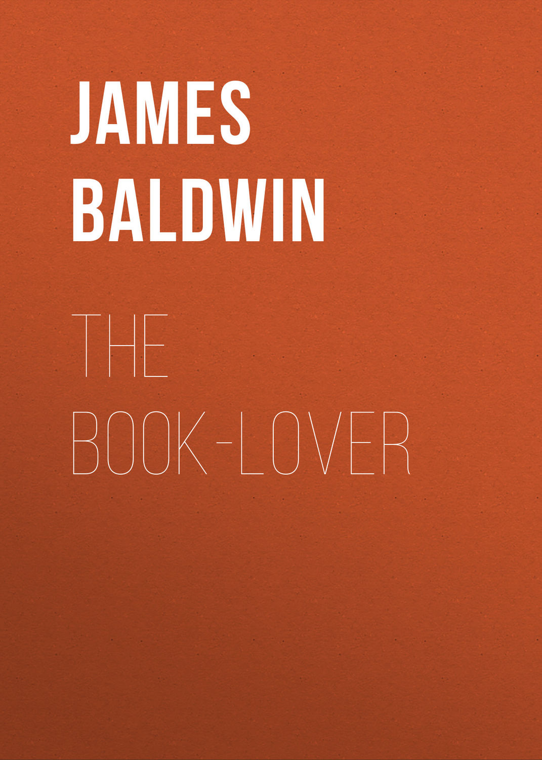 Обложка книги «The Book-lover»
