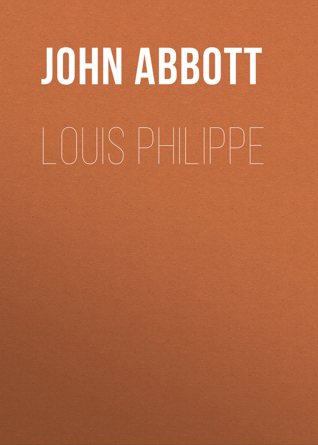 Обложка книги «Louis Philippe»