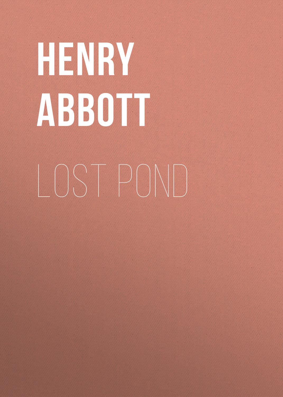 Обложка книги «Lost Pond»