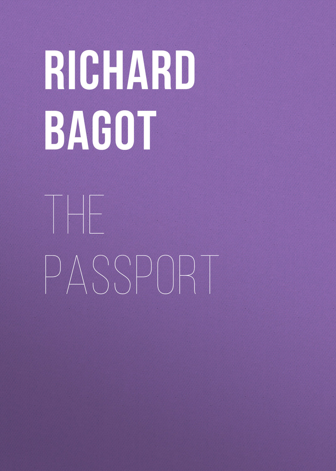 Обложка книги «The Passport»