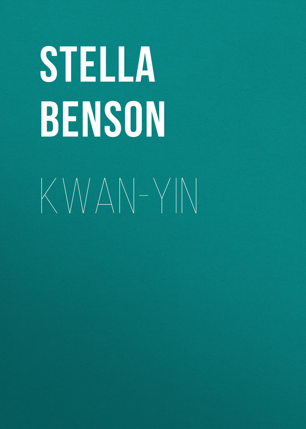 Обложка книги «Kwan-yin»
