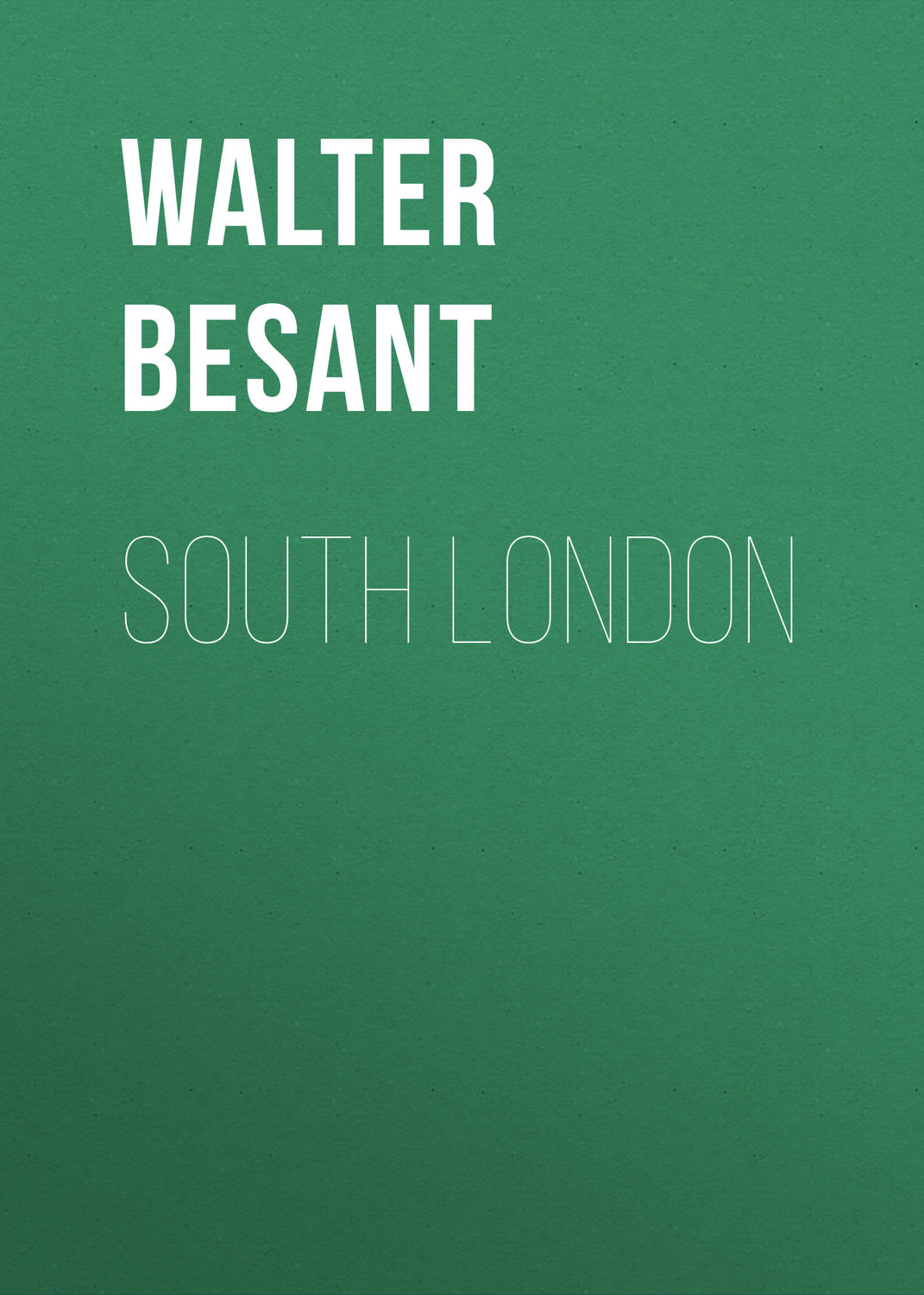 Обложка книги «South London»