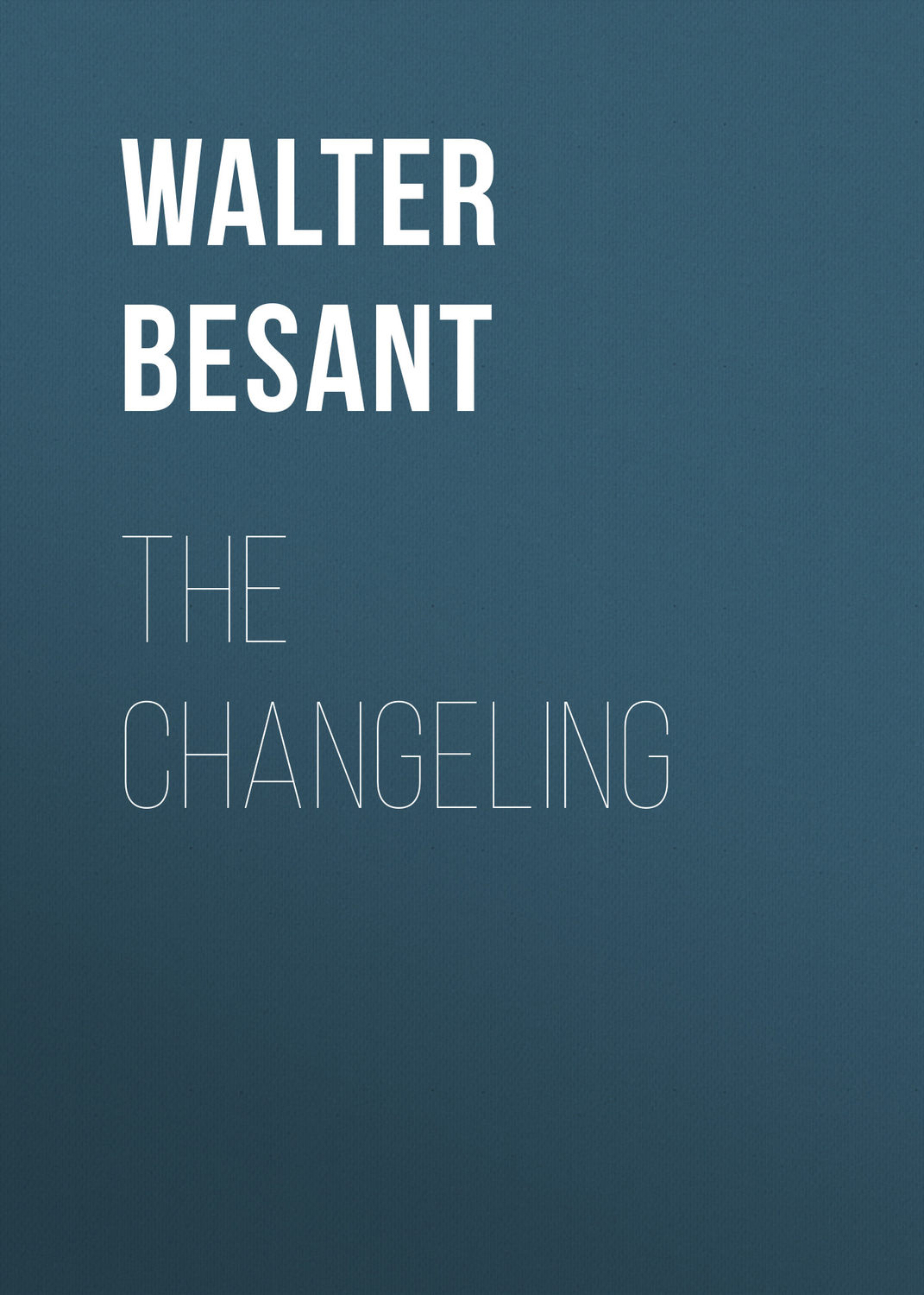 Обложка книги «The Changeling»