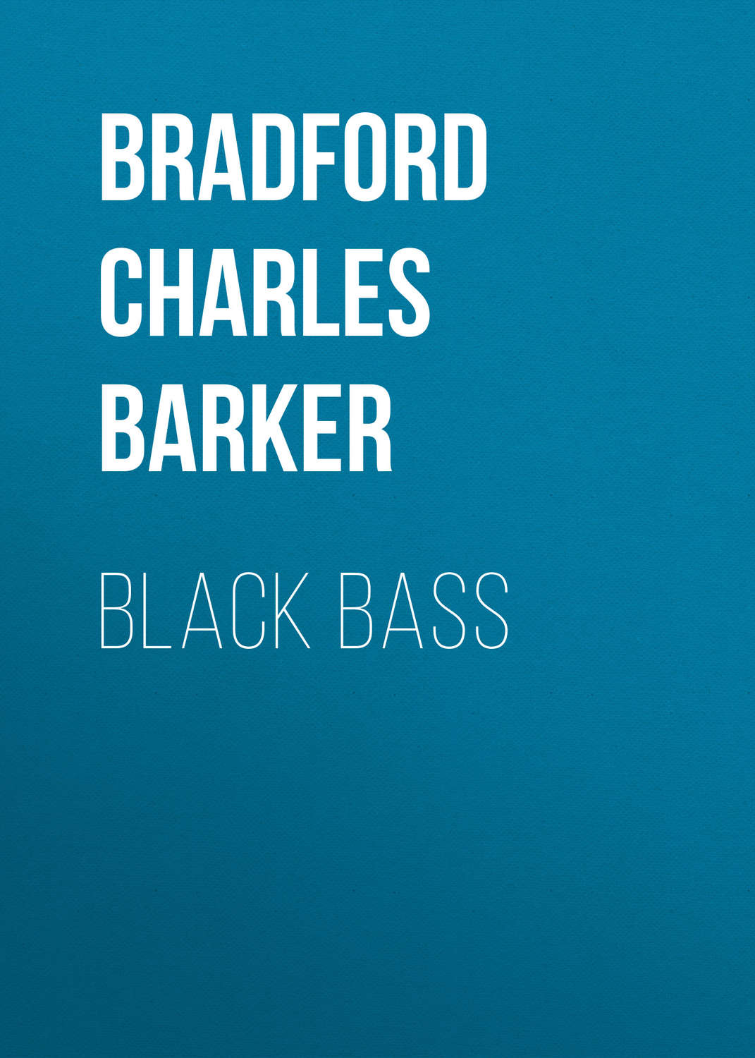 Обложка книги «Black Bass»
