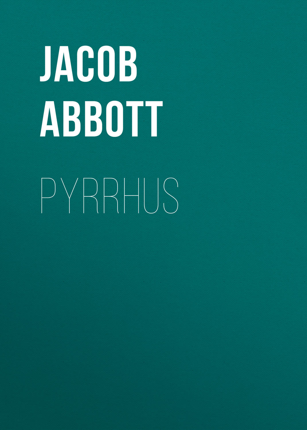 Обложка книги «Pyrrhus»