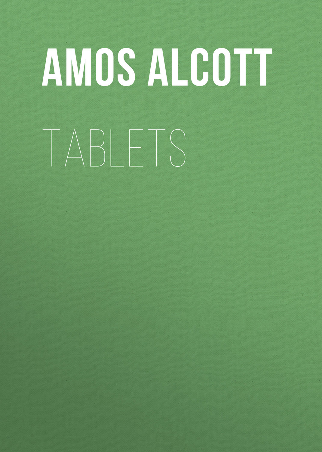 Обложка книги «Tablets»