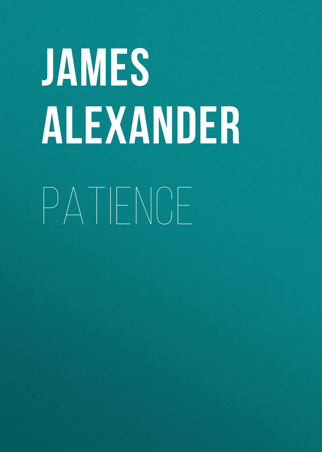 Обложка книги «Patience»