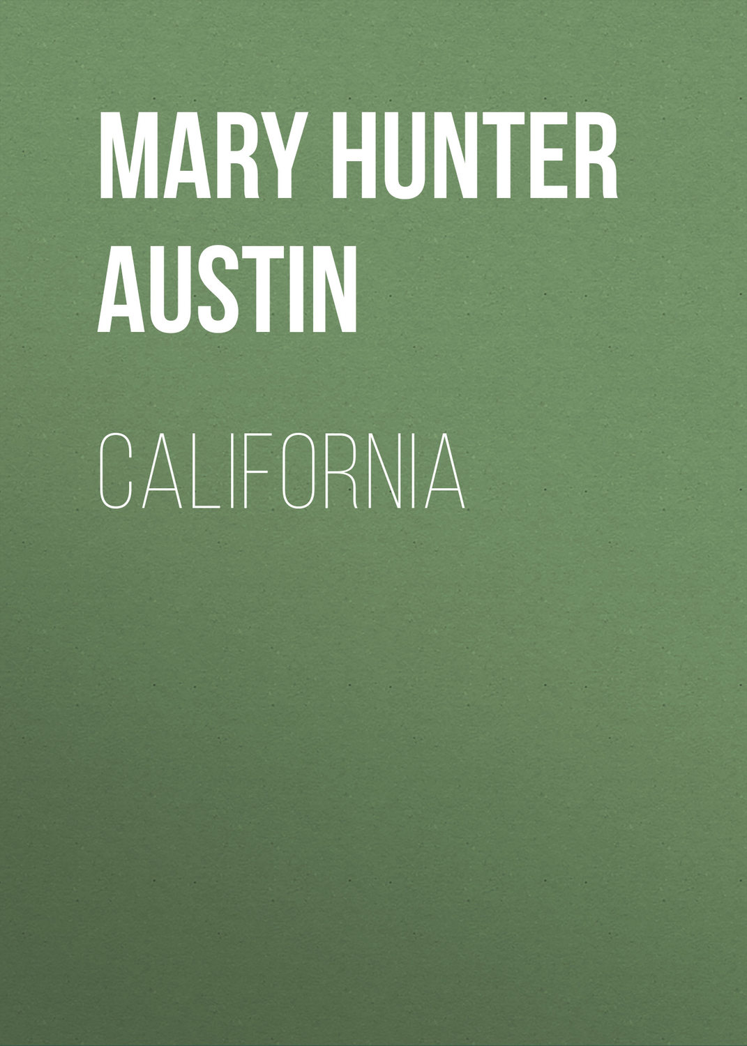 Обложка книги «California»