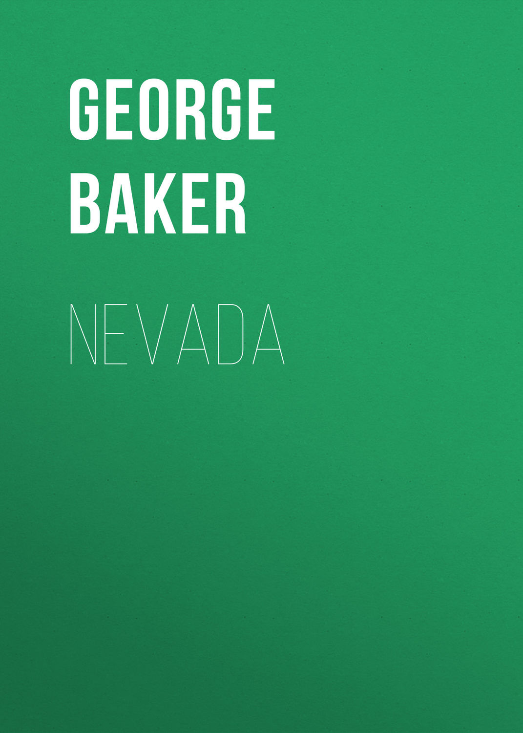 Обложка книги «Nevada»
