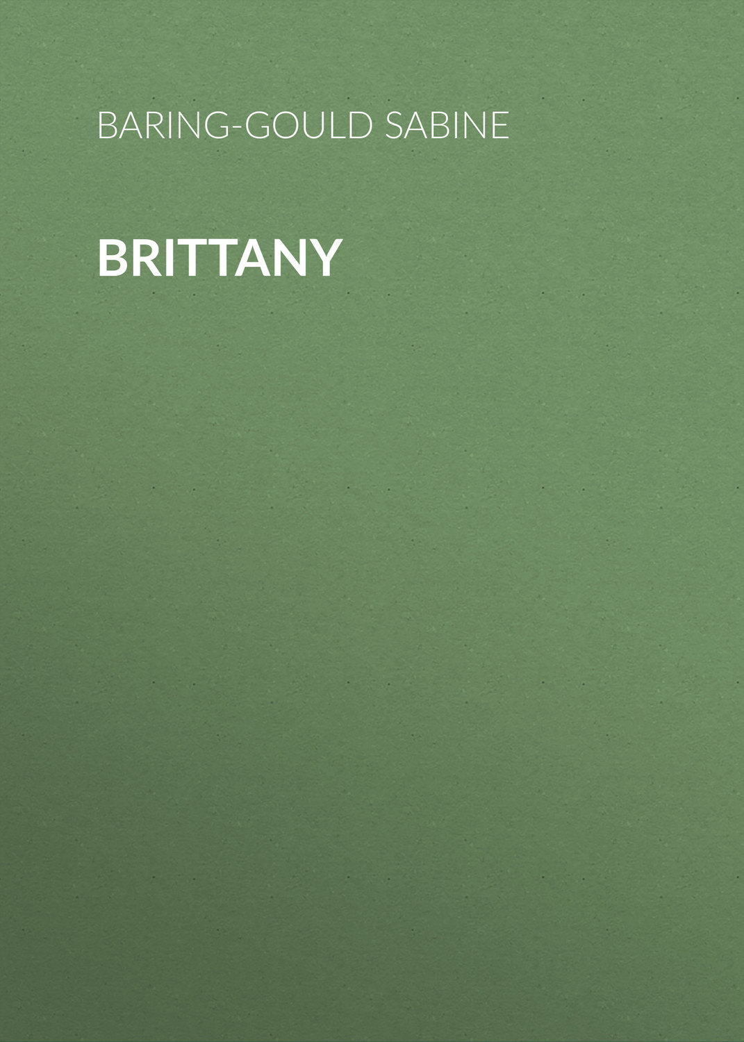 Обложка книги «Brittany»