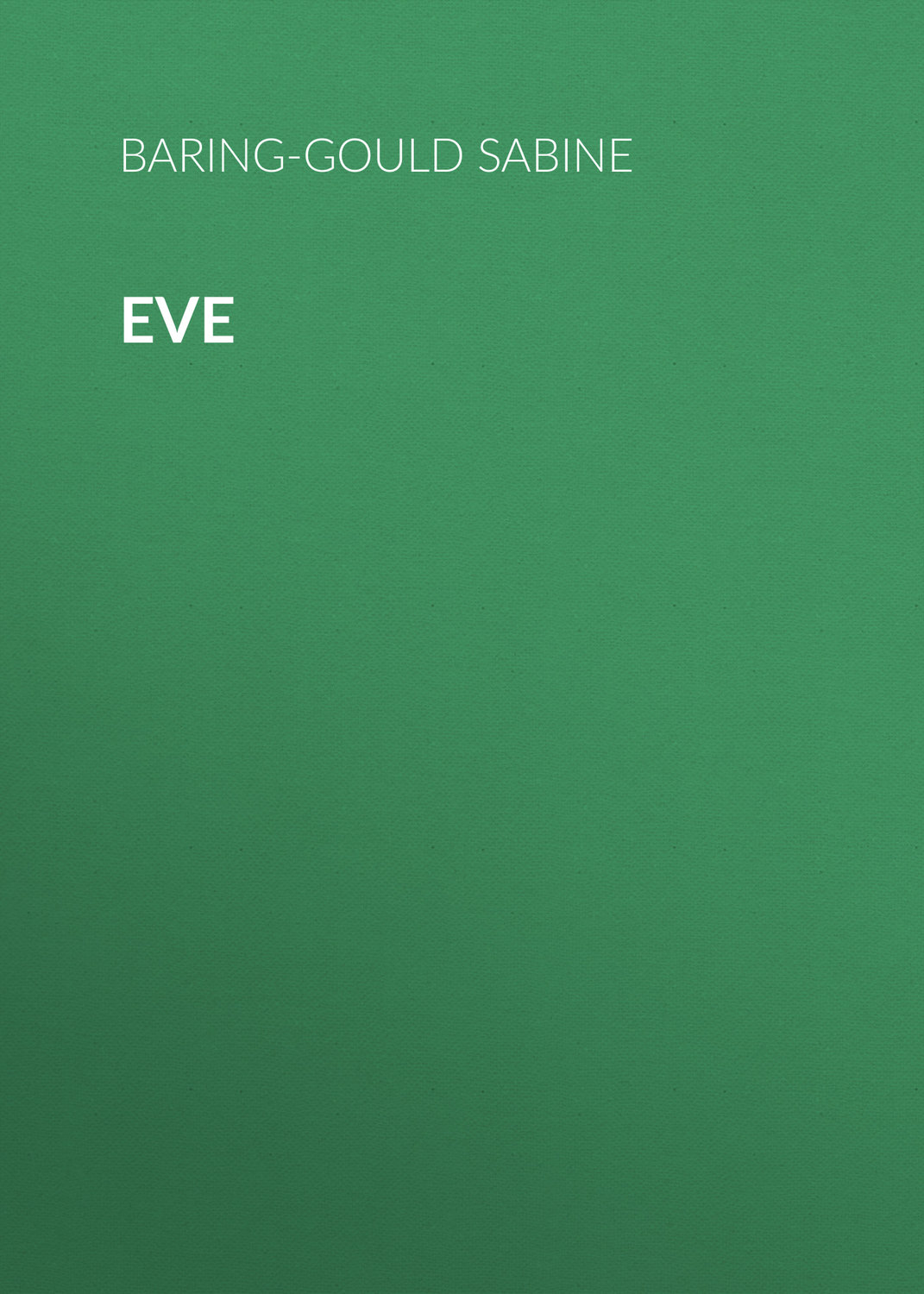 Обложка книги «Eve»