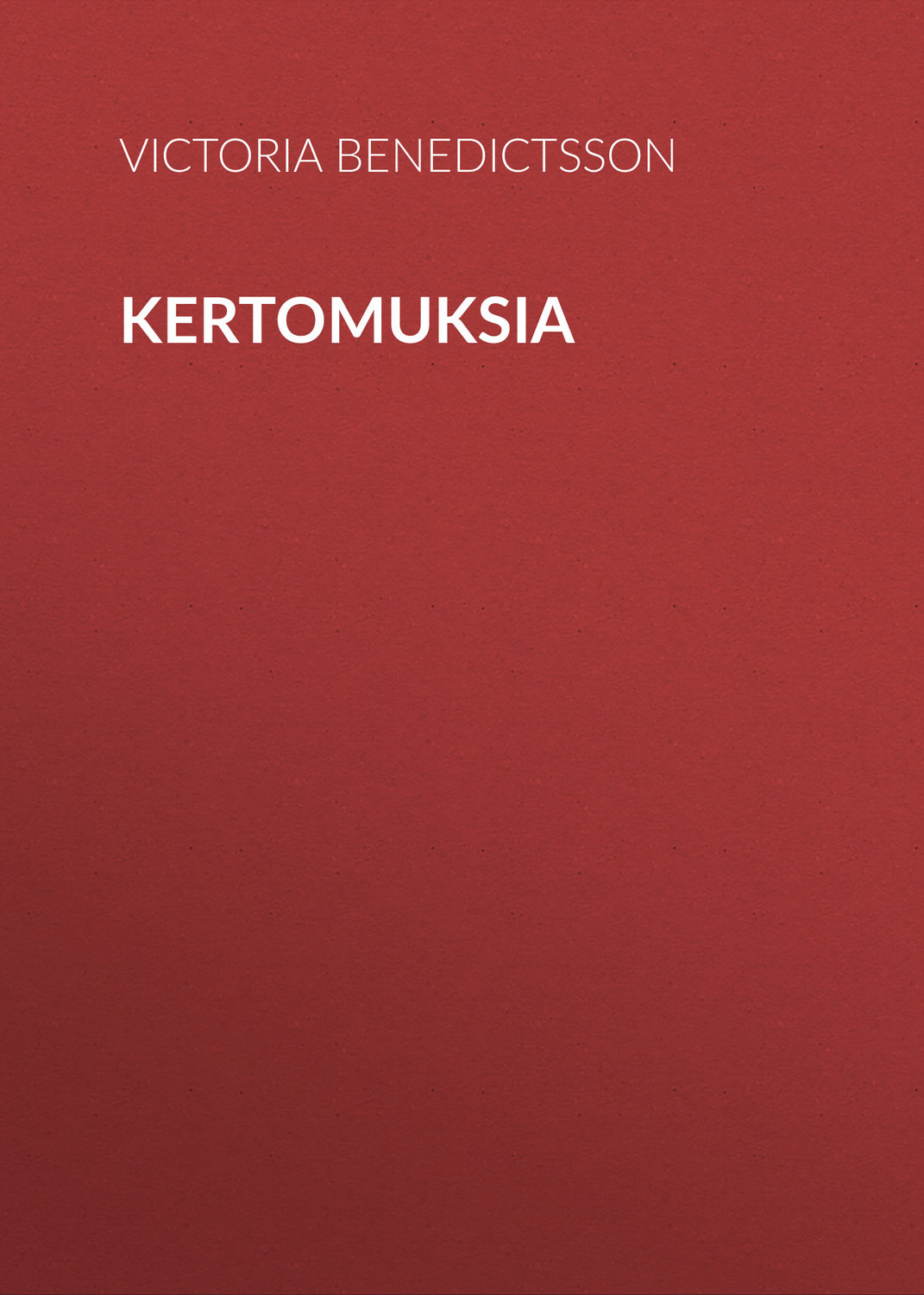 Обложка книги «Kertomuksia»