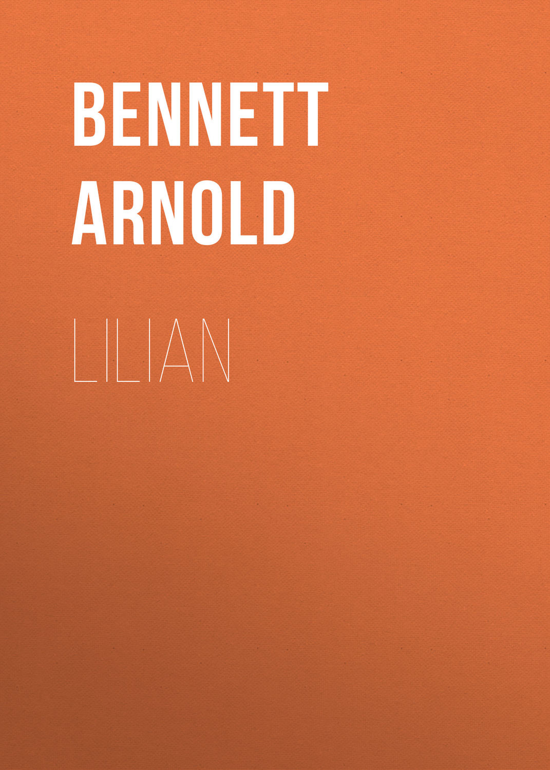 Обложка книги «Lilian»