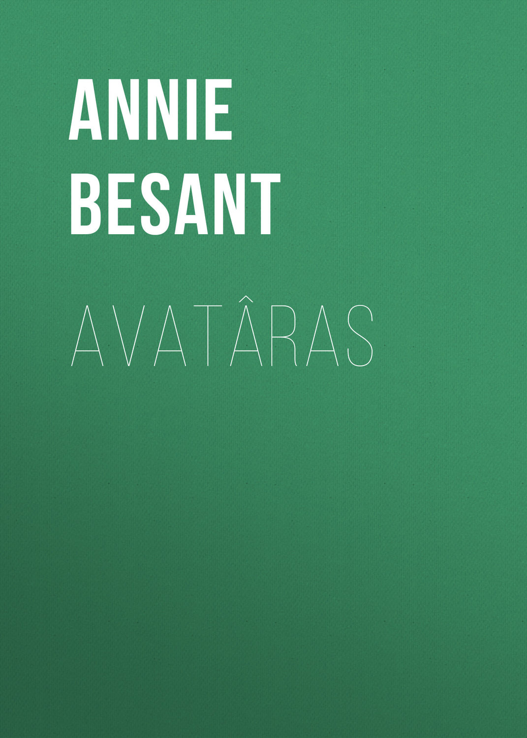 Обложка книги «Avatâras»