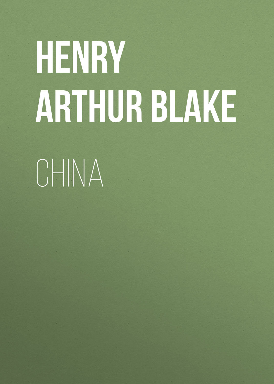 Обложка книги «China»