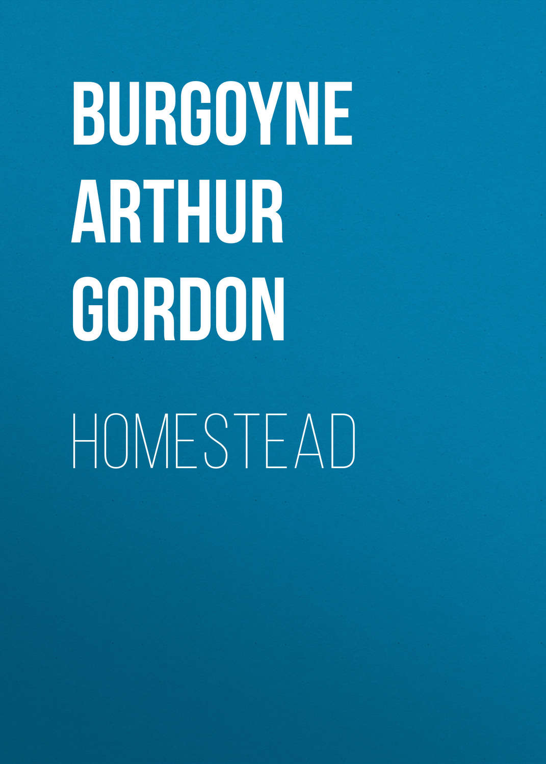 Обложка книги «Homestead»