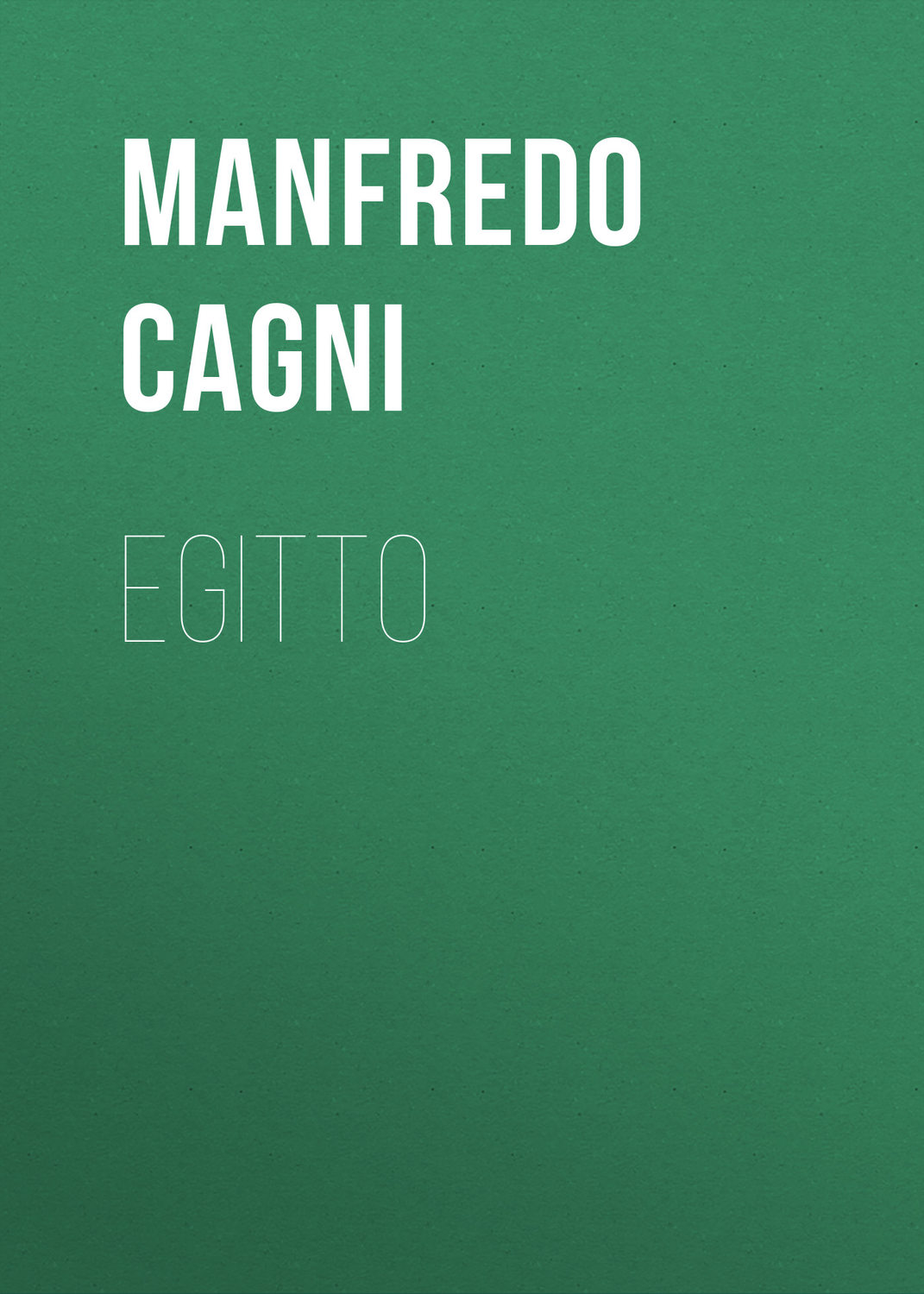 Обложка книги «Egitto»