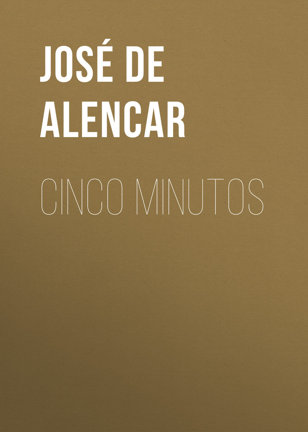 Обложка книги «Cinco minutos»