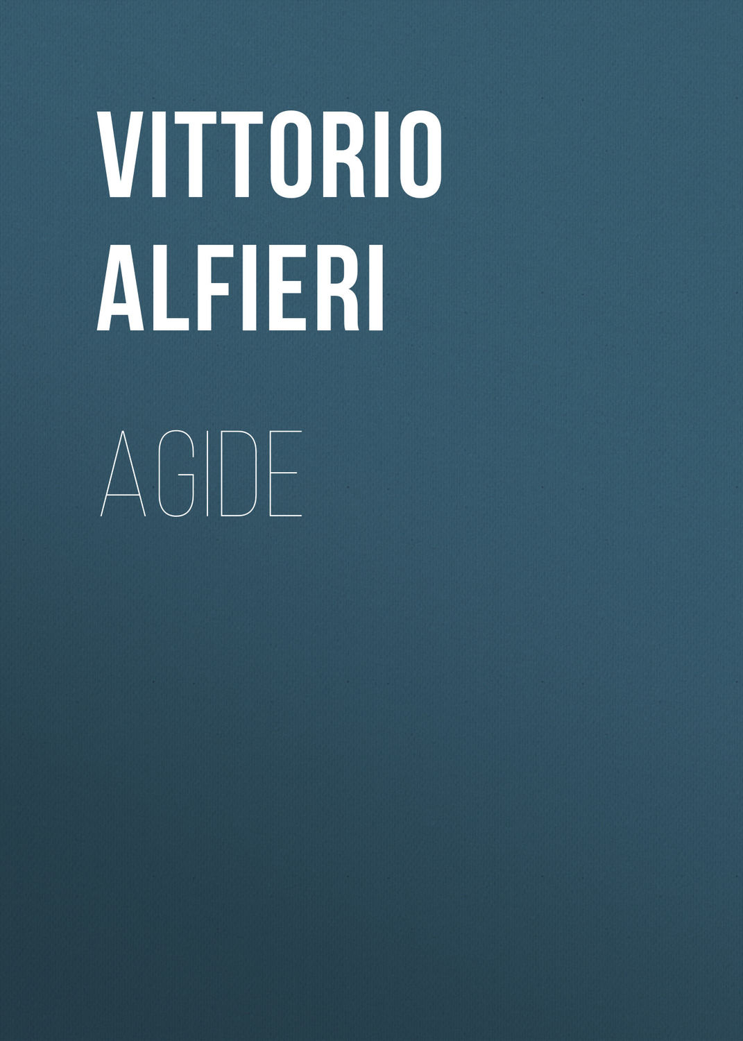 Обложка книги «Agide»