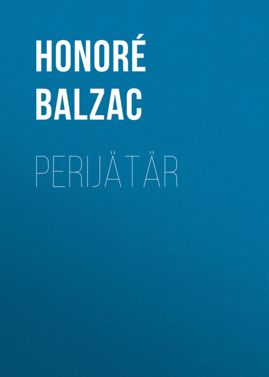Обложка книги «Perijätär»