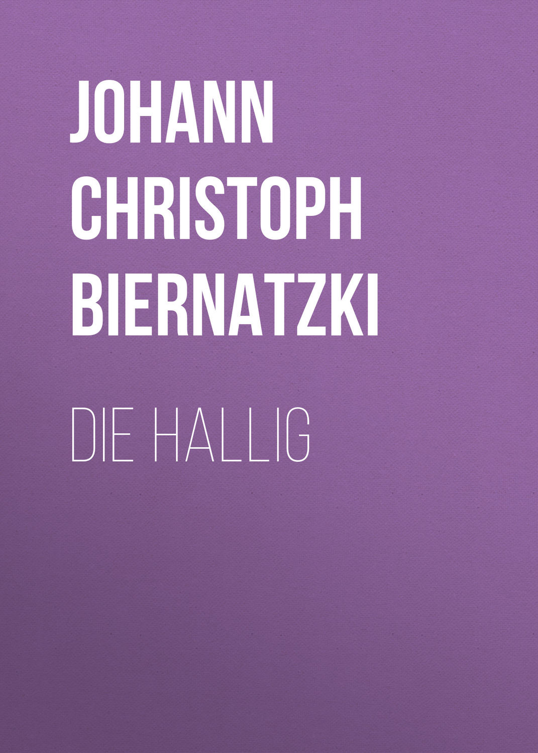 Обложка книги «Die Hallig»