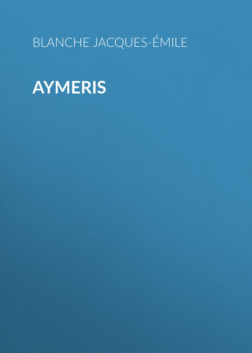 Обложка книги «Aymeris»