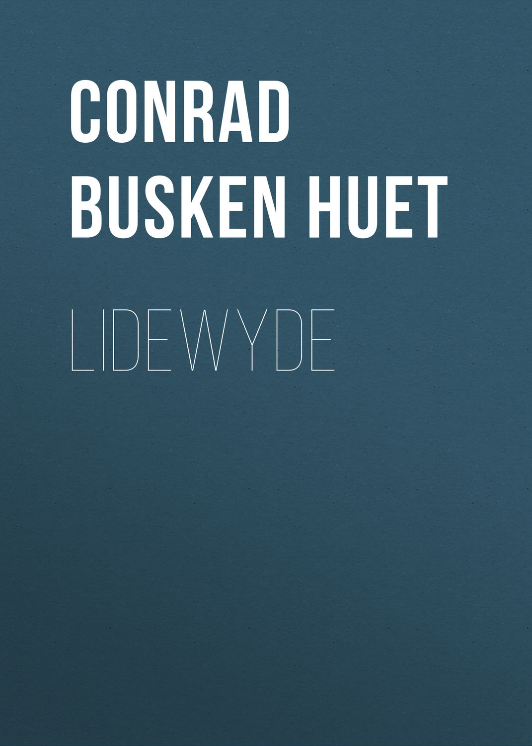 Обложка книги «Lidewyde»
