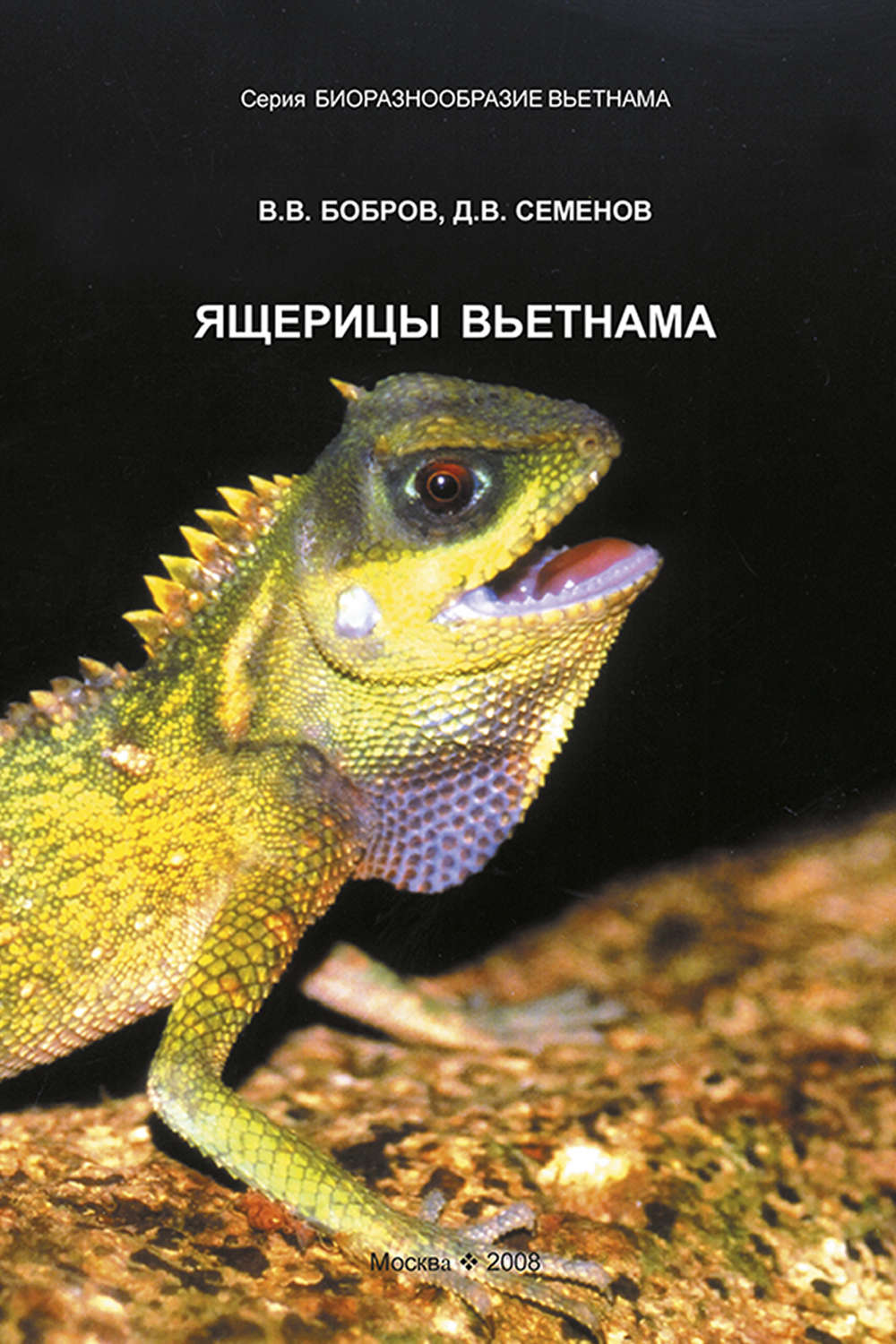 Обложка книги «Ящерицы Вьетнама»