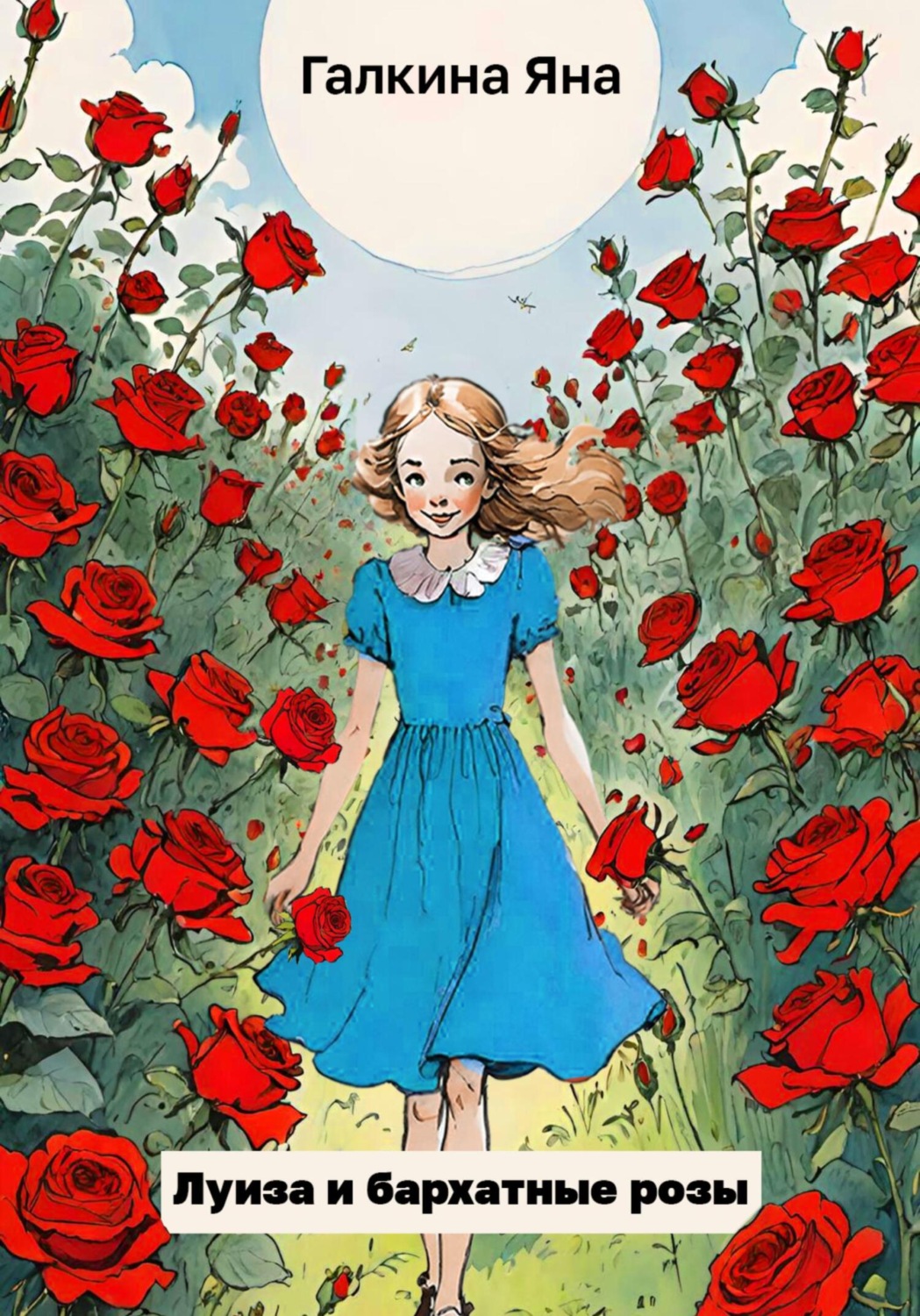 Обложка книги «Луиза и бархатные розы»