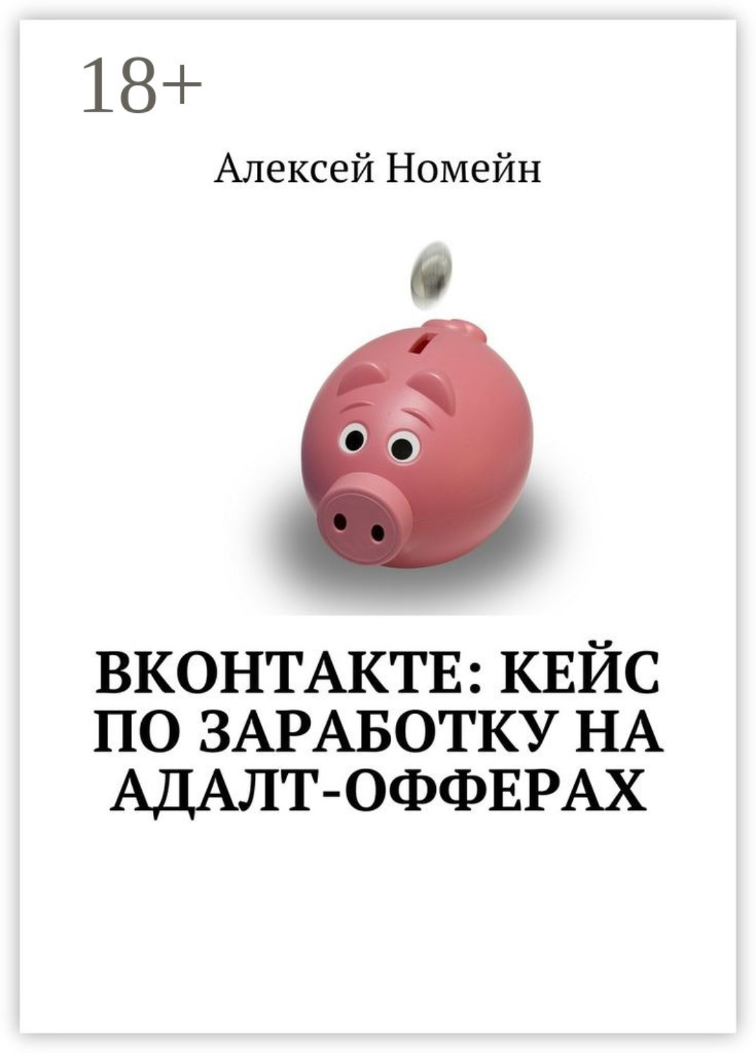 Обложка книги «ВКонтакте: кейс по заработку на адалт-офферах»