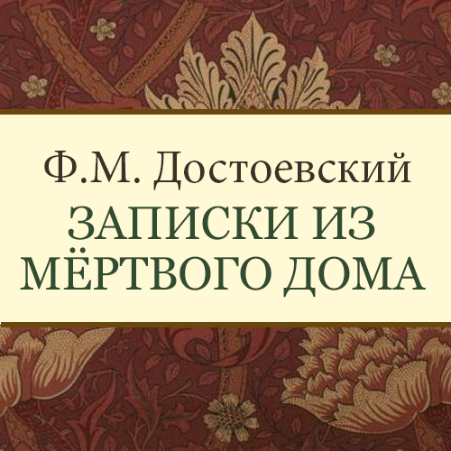 Обложка книги «Записки из мертвого дома»