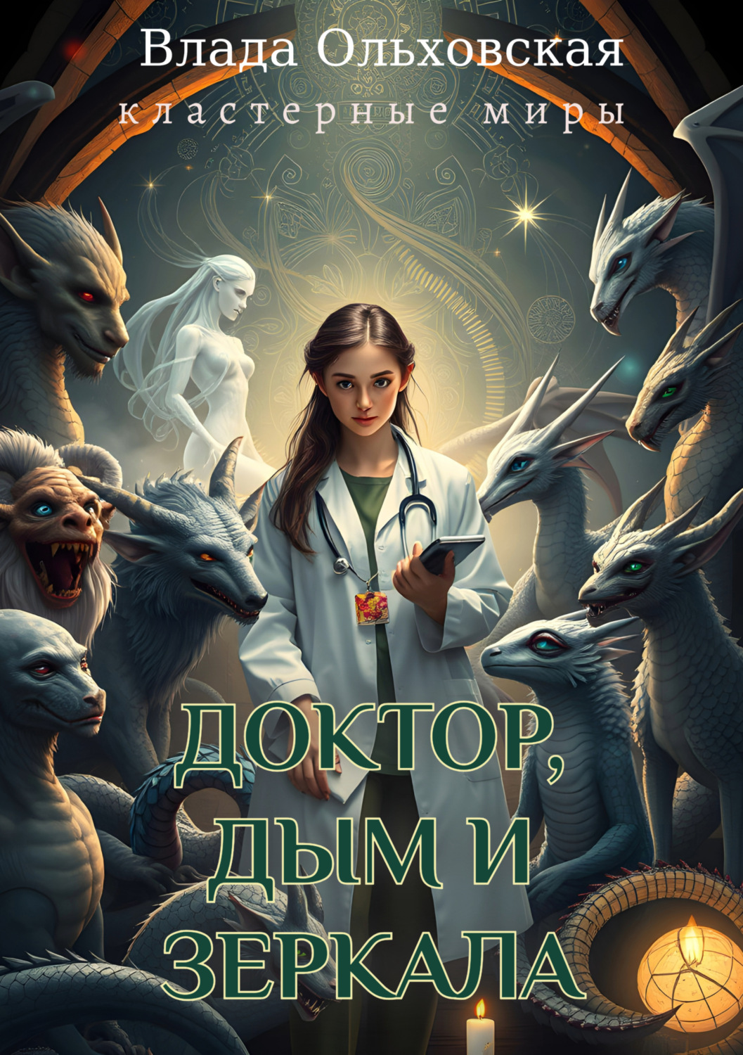 Обложка книги «Доктор, дым и зеркала»