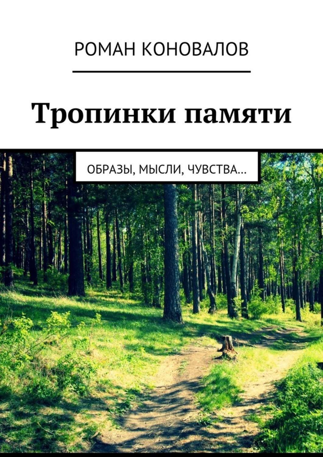 Обложка книги «Тропинки памяти. Образы, мысли, чувства…»