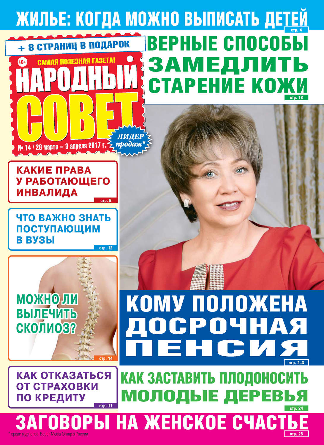 Обложка книги «Народный совет №14/2017»