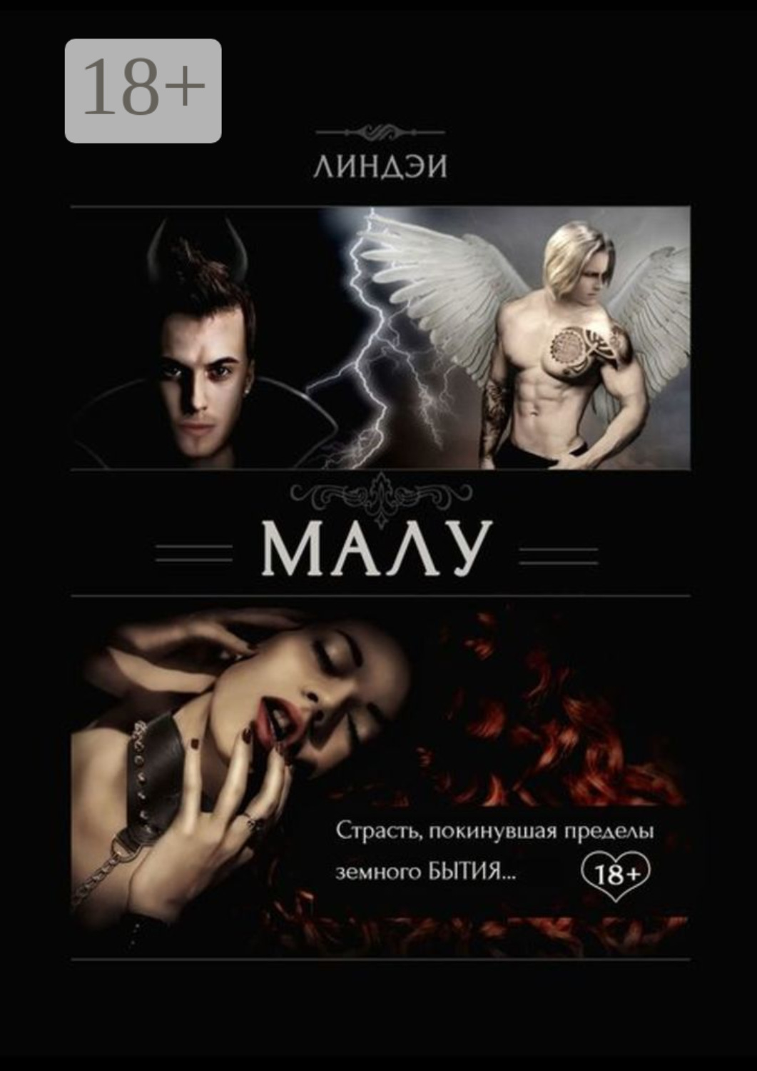 Обложка книги «Малу. Страсть, покинувшая пределы земного бытия»