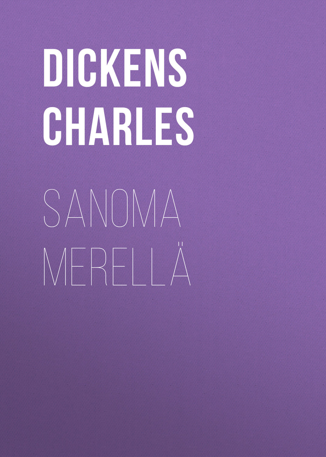 Обложка книги «Sanoma merellä»