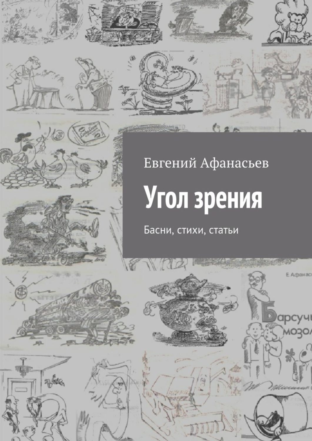 Обложка книги «Угол зрения. Басни, стихи, статьи»