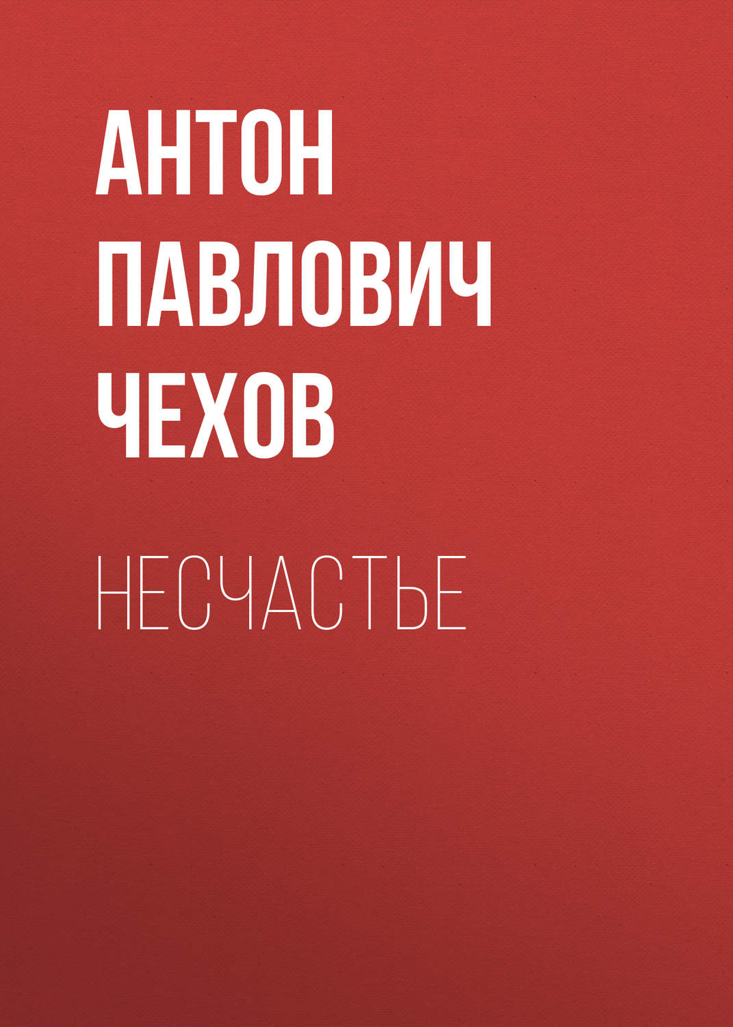 Обложка книги «Несчастье»