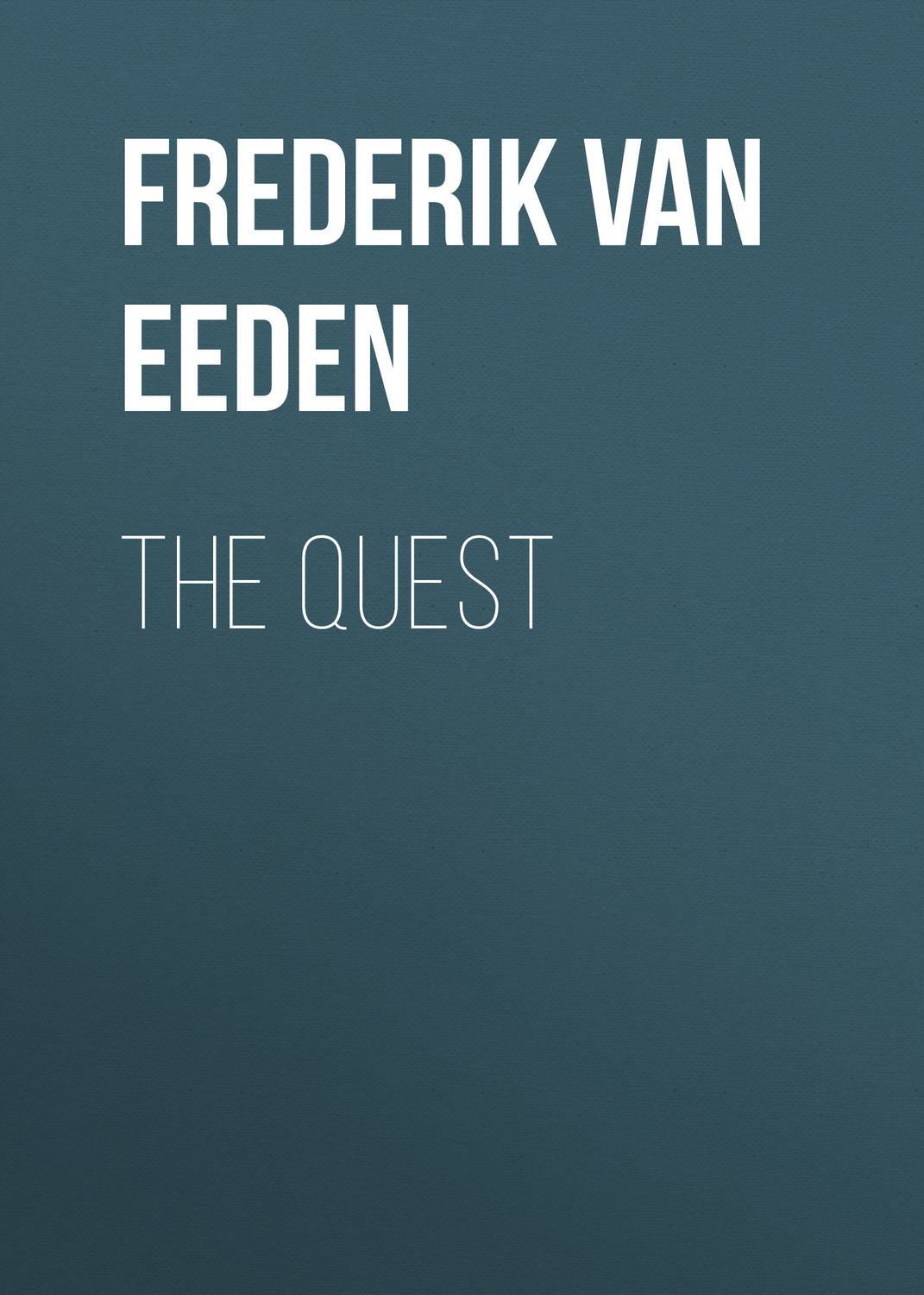 Обложка книги «The Quest»